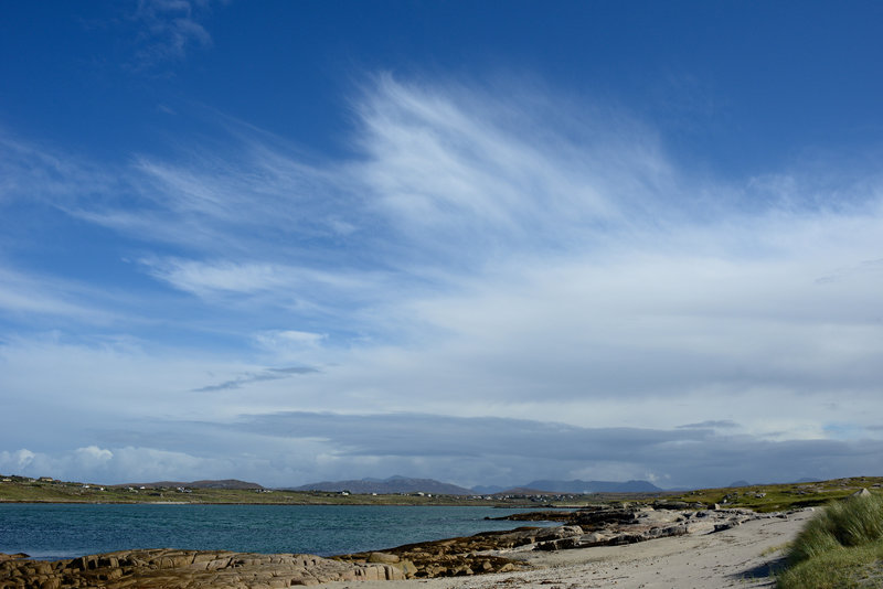 Tolle Wolken über den Bergen